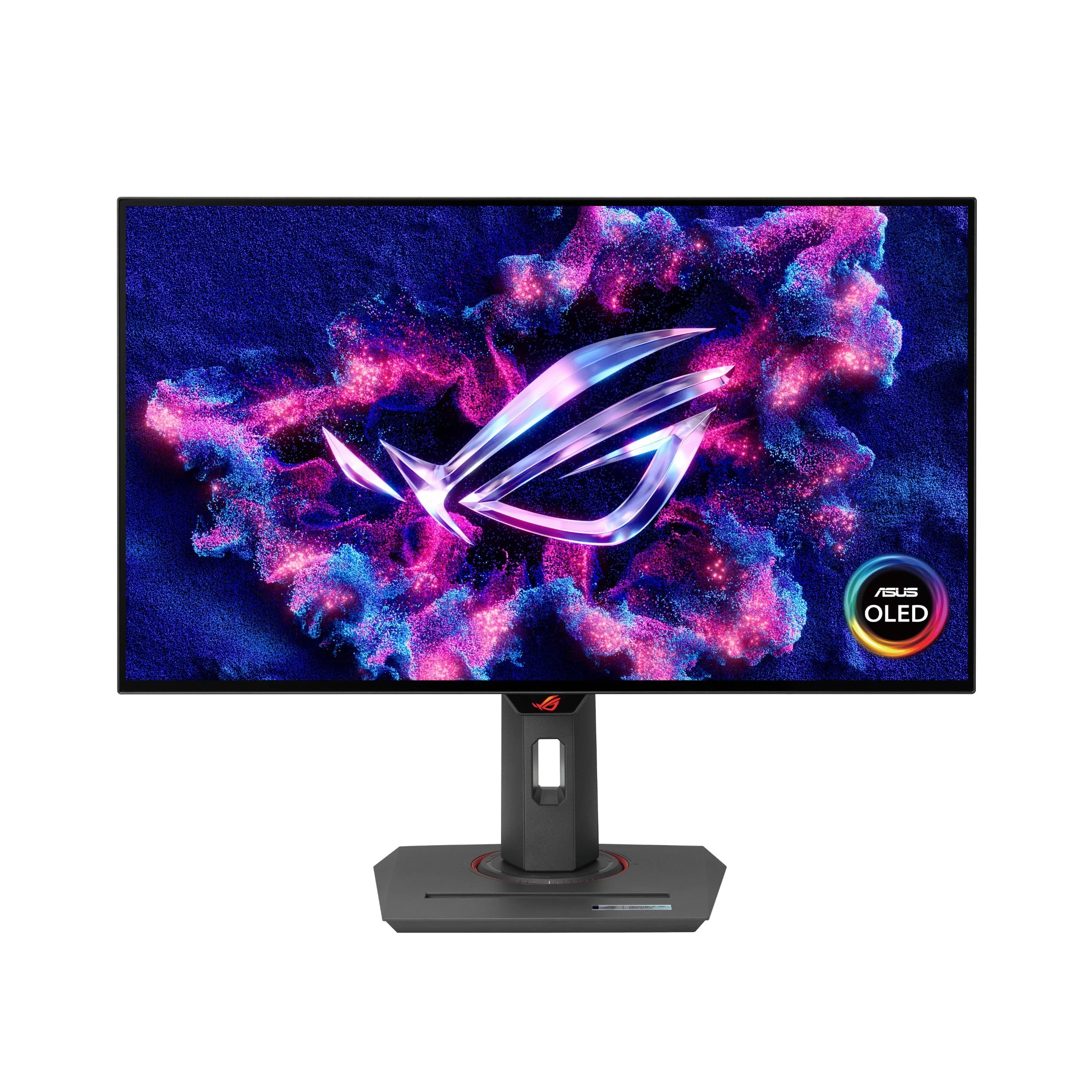 ASUS ROG Strix OLED XG27AQDMG gaming monitor ― 27-inch 1440P glossy WOLED, 240Hz, 0.03ms, custom heatsink, OLED Anti-flicker, uniform brightness, G-SYNC compatible, DisplayWidget Center