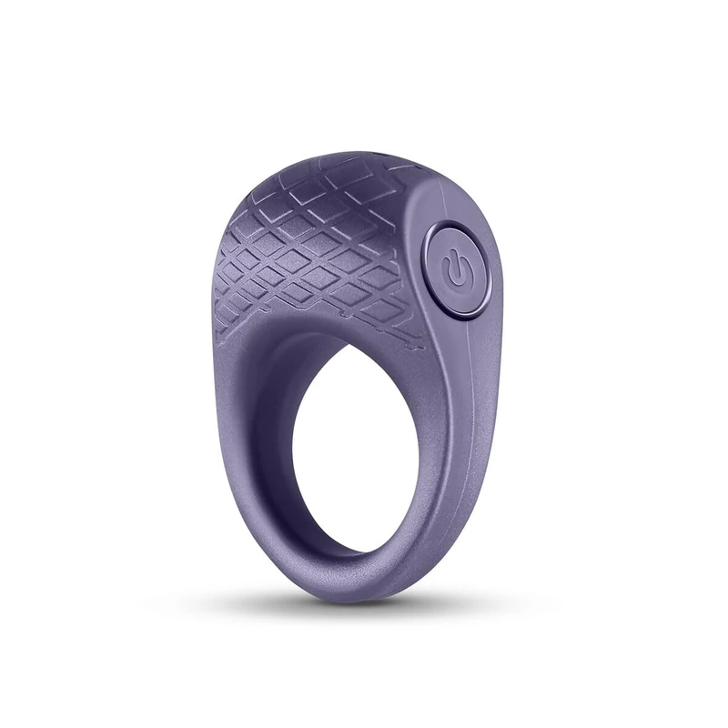 NS Novelties Seduction Levi Metallic Grey Penisring 6.5 cm