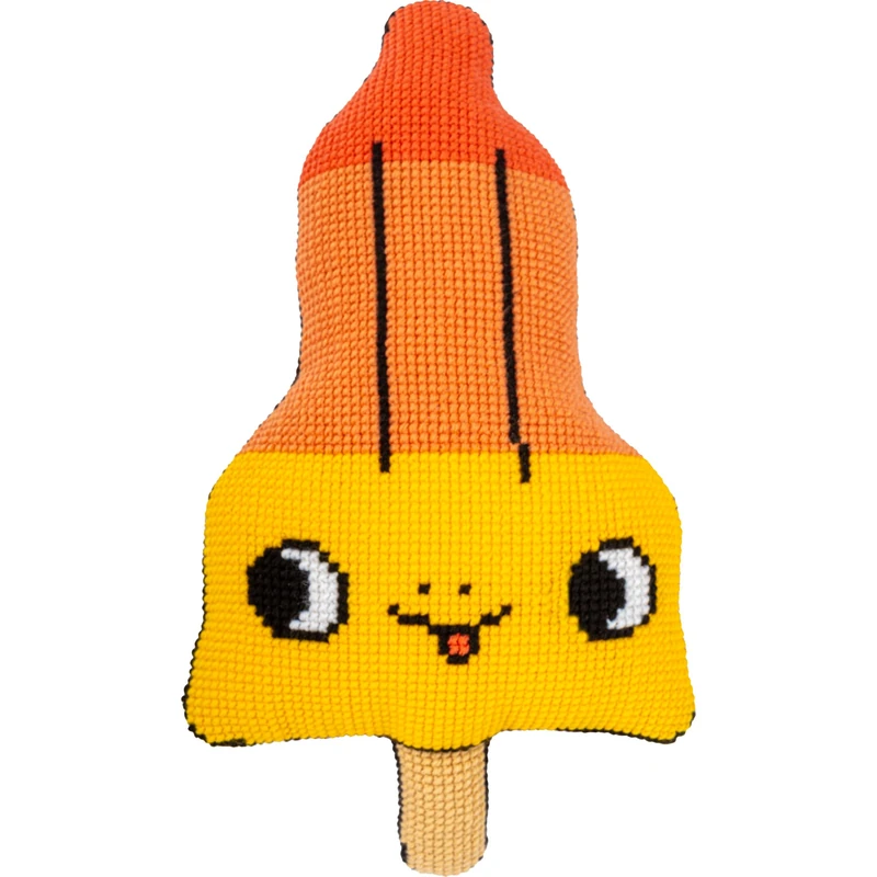 Vervaco Cross-Stitch Kit - Molded Cushion with EvaM Backing