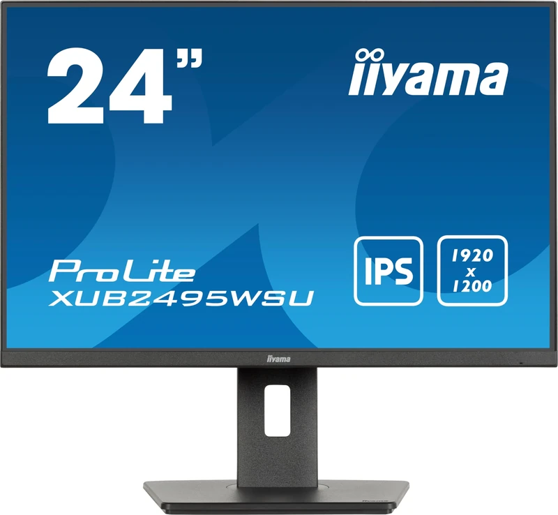 iiyama XUB2495WSU-B7 24 inch IPS (sRGB: 99%, NTSC: 72%), 4ms, 1920x1200, HDMI/DP/USB-C, HAS