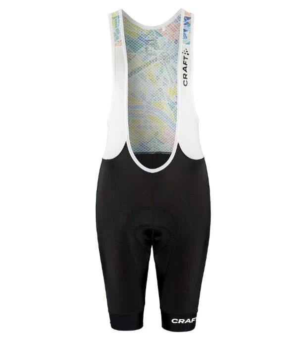 Craft Women's Adv Endur Bib Shorts W White/Multi Xs
