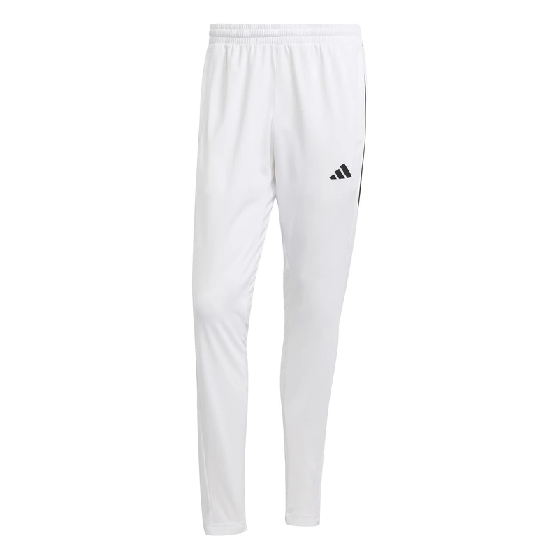 adidas Men's Club Tennis 3-Stripes Knitted Pants, White, XL