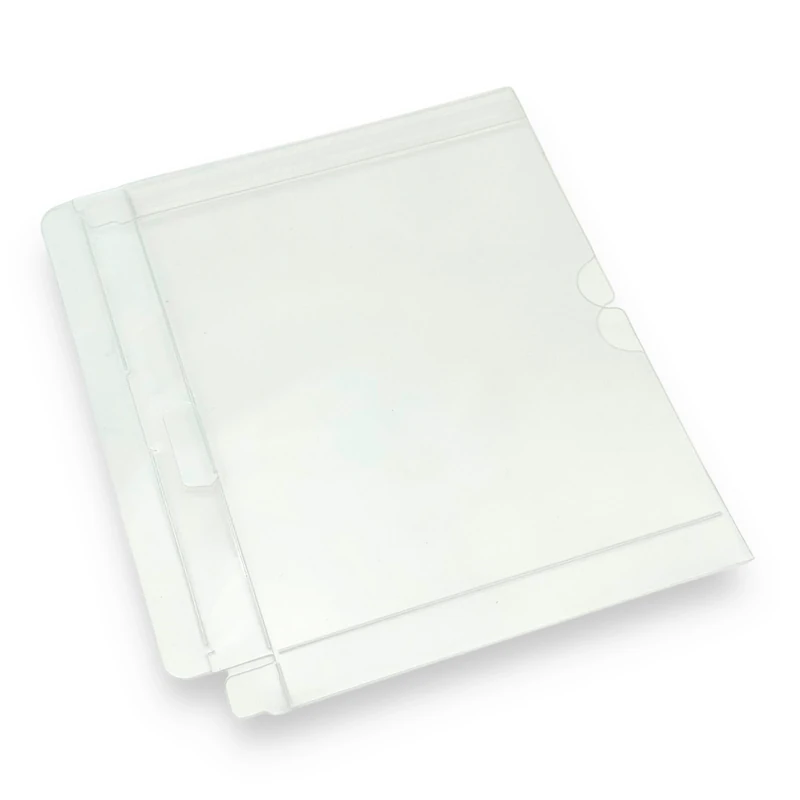 Blu-Ray Steelbook Protector Slipcover 0.35mm Crystal Clear PET Custom Fit Visible Spine for No J-Card 5-Pack