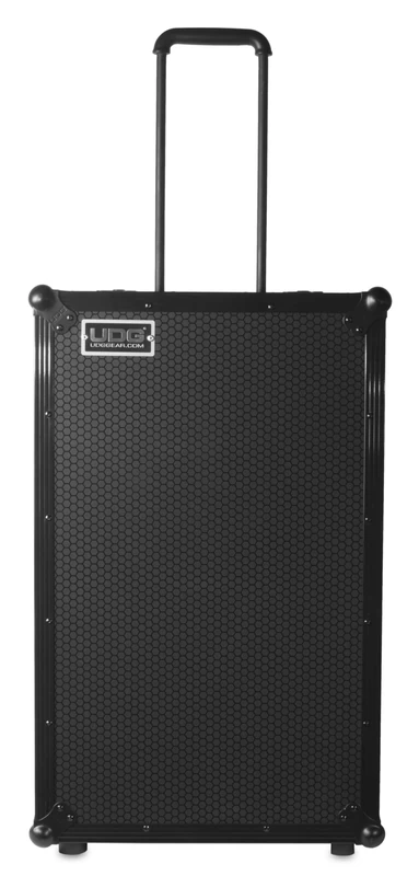 UDG FlightCase Scratch (Turntable Battle/PLX-CRSS12 & 10"/12" Mixer) Black Plus (Laptop, Trolley & Wheels)