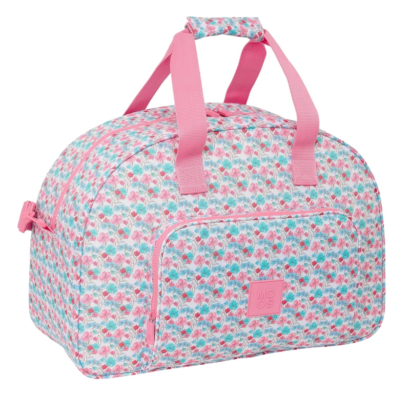 Safta Moos Flores – Sports Bag, Backpack, Ideal for Children of Different Ages, Comfortable and Versatile, Quality and Resistance, 48 x 21 x 33 cm, Multicoloured, Multicoloured, Estándar, Casual - Image 1
