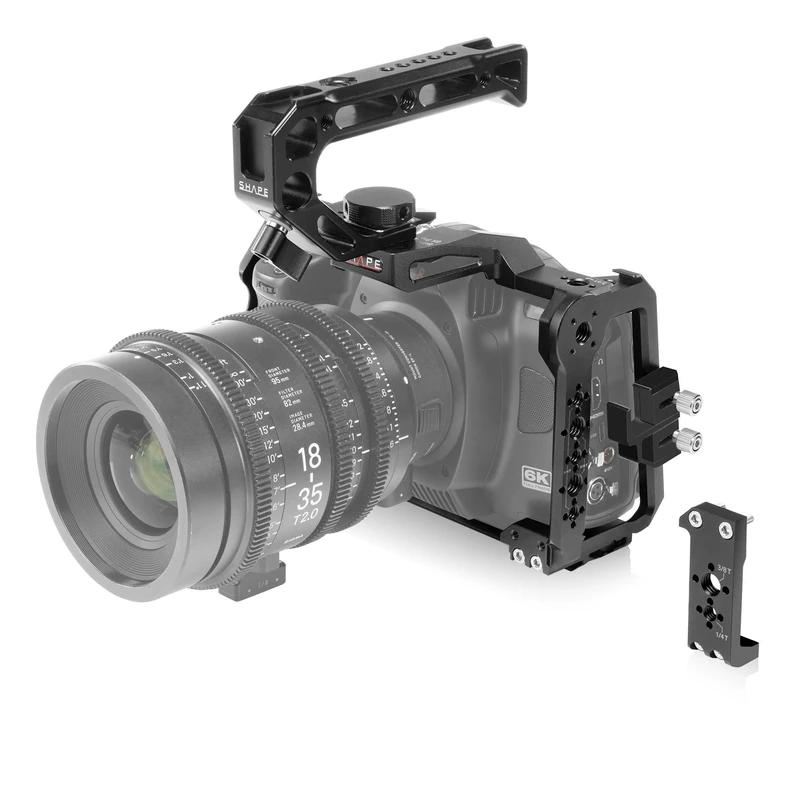 Shape Cage for BLACKMAGIC Cinema Camera 6K/6K PRO/6K G2 with Top Handle - Image 1