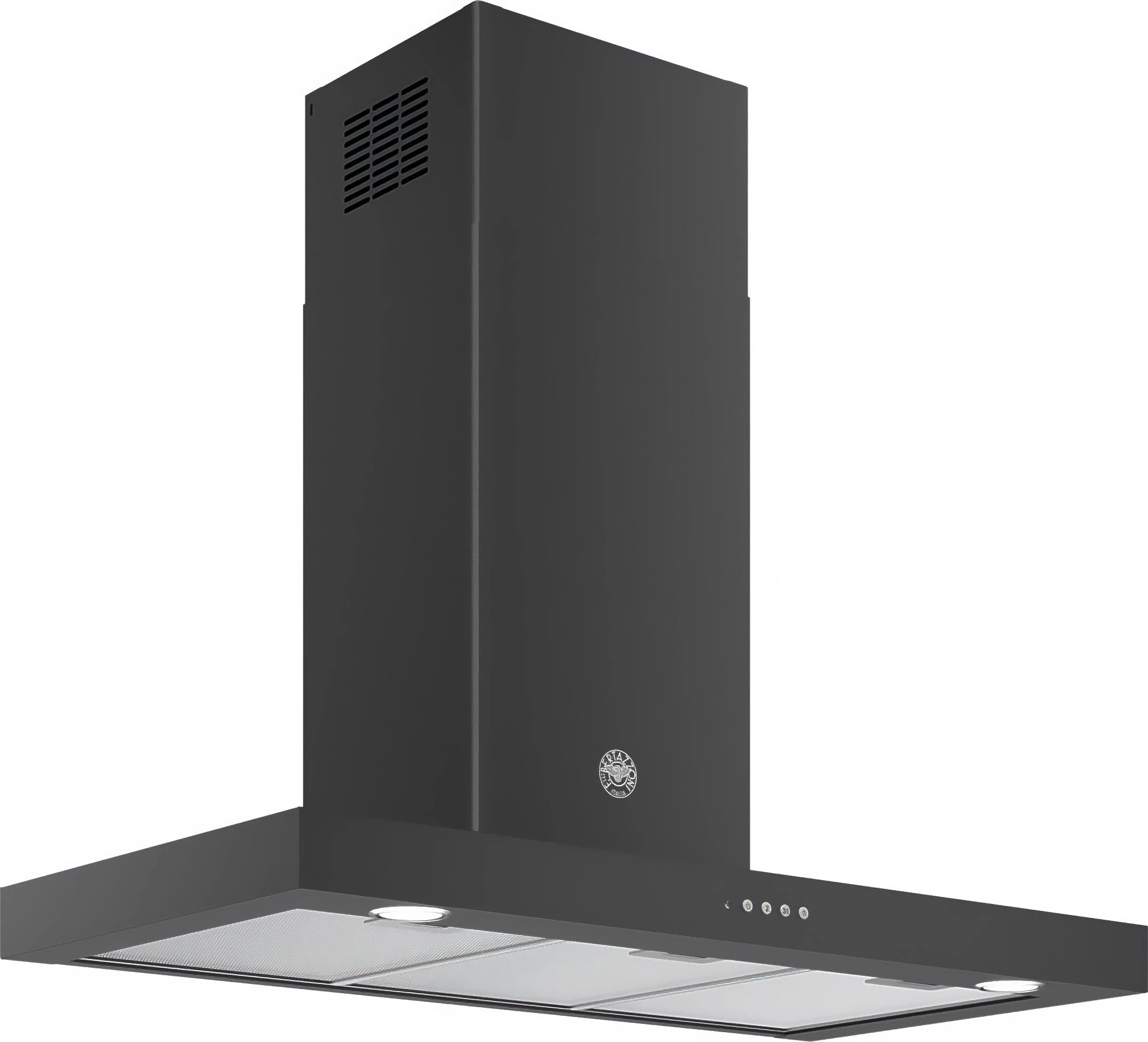 Bertazzoni KT100P1NEV cooker hood Wall-mounted Black 710 m³/h B