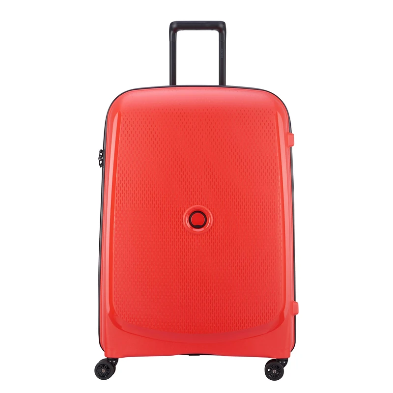 DELSEY Paris - Belmont Plus - Rigid Luggage Suitcase 76 cm x 52 cm x 32 cm - 102 L - XL -, Tangerine Orange, XL, Suitcase