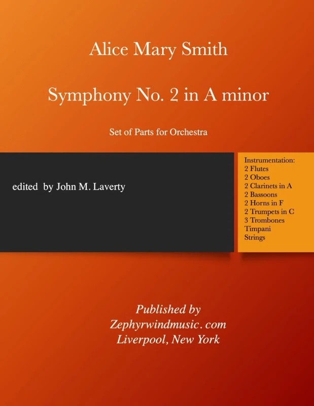 Symphony No. 2 in A minor: Set of Parts