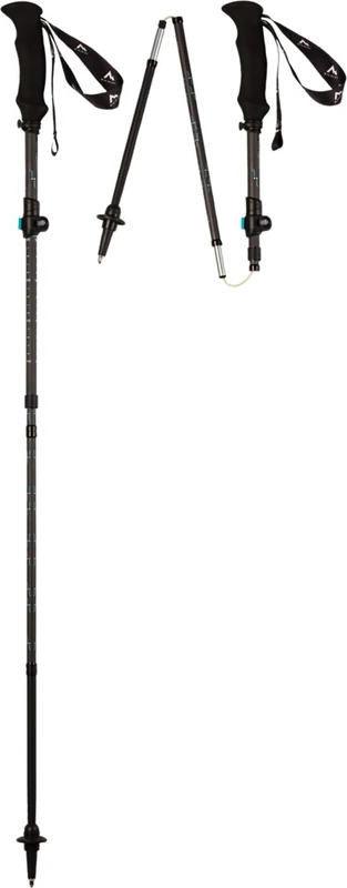 McKinley Vario Flow Carbon Hiking Pole, Gray, One Size