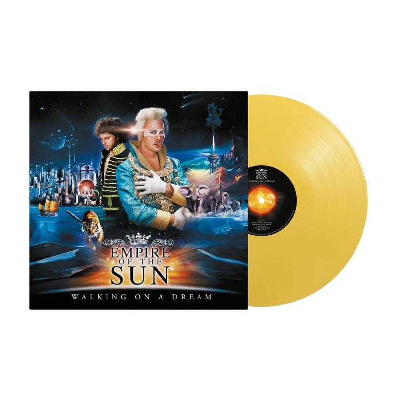 Empire Of The Sun - Walking On A Dream - Mustard Yellow Vinyl - Image 1