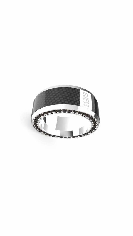 GUESS Jewellery Man Racer Tag - Jumr04041jwstbk62