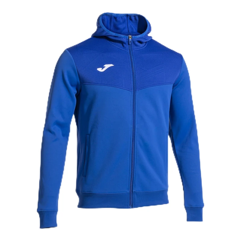 Joma - Men's Sweatshirt - Zip - Hood - Campus Street, Royal, S