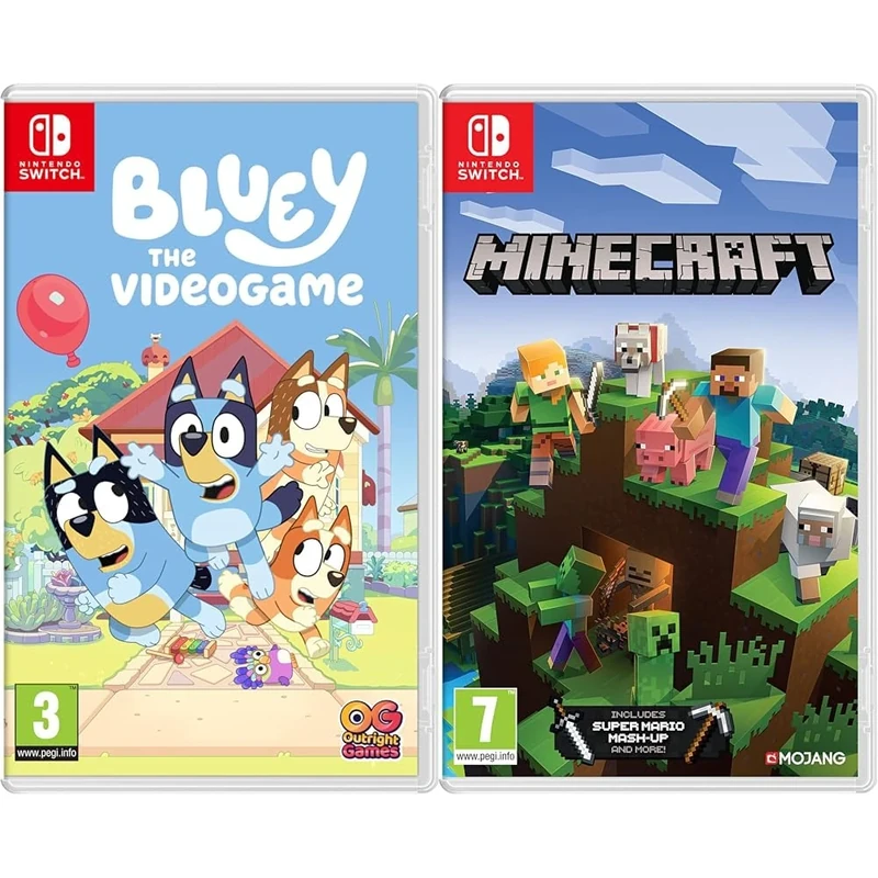 Bluey: The Videogame - Switch & Minecraft (Nintendo Switch)