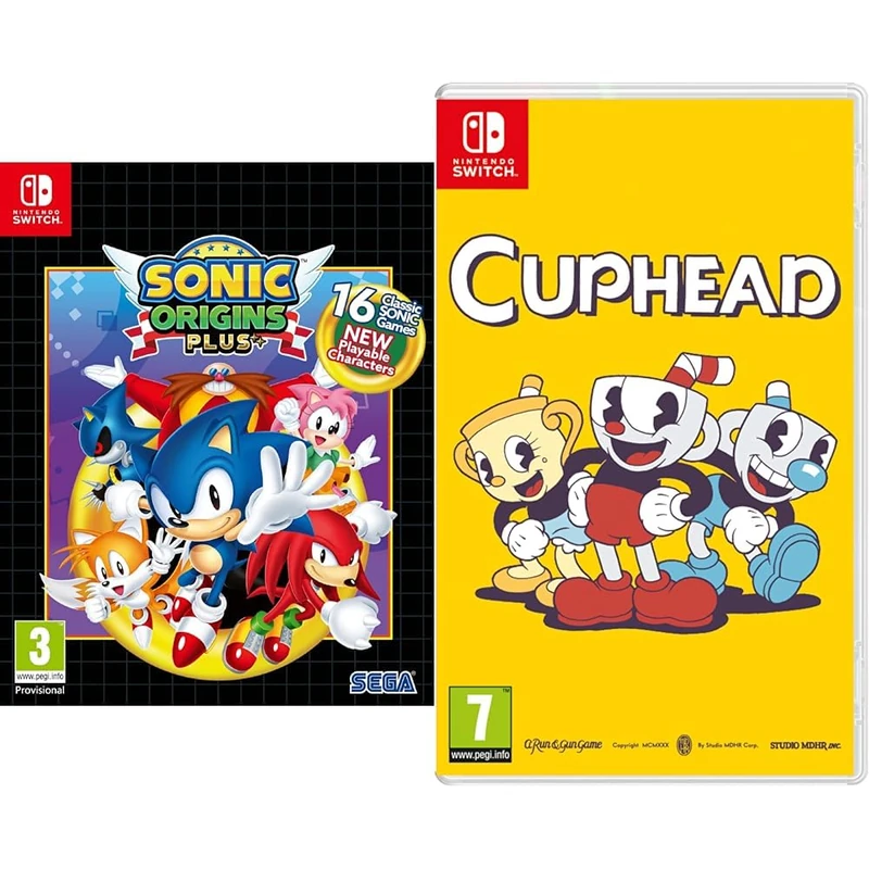 Sonic Origins Plus (Nintendo Switch) & Cuphead (Switch)