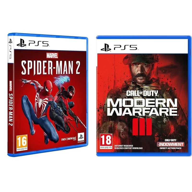 Marvel’s Spider-Man 2 & Call of Duty®: Modern Warfare® III -PS5™ (Exclusive to Amazon.co.uk)