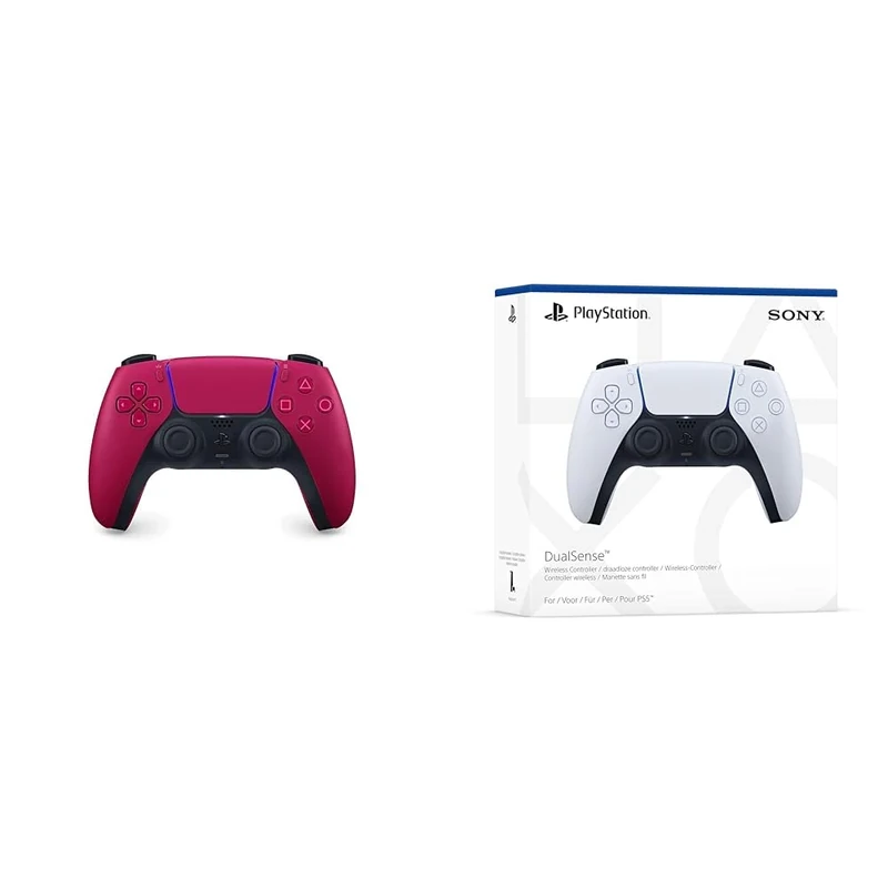 Playstation DualSense Cosmic Red Wireless Controller & 5 DualSense Wireless Controller