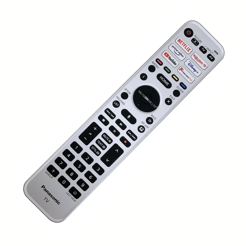 121AV Genuine Replacement TV Remote Control Compatible with Panasonic N2QBYA000061 - TX-55MZ1500B TX-55MZ2000B Smart Voice 4K OLED TV