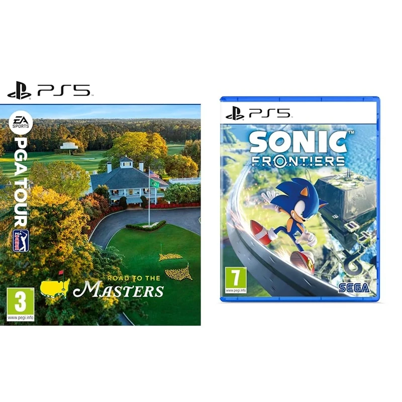 PGA Tour | PS5 | Video Game| English & Sonic Frontiers PS5