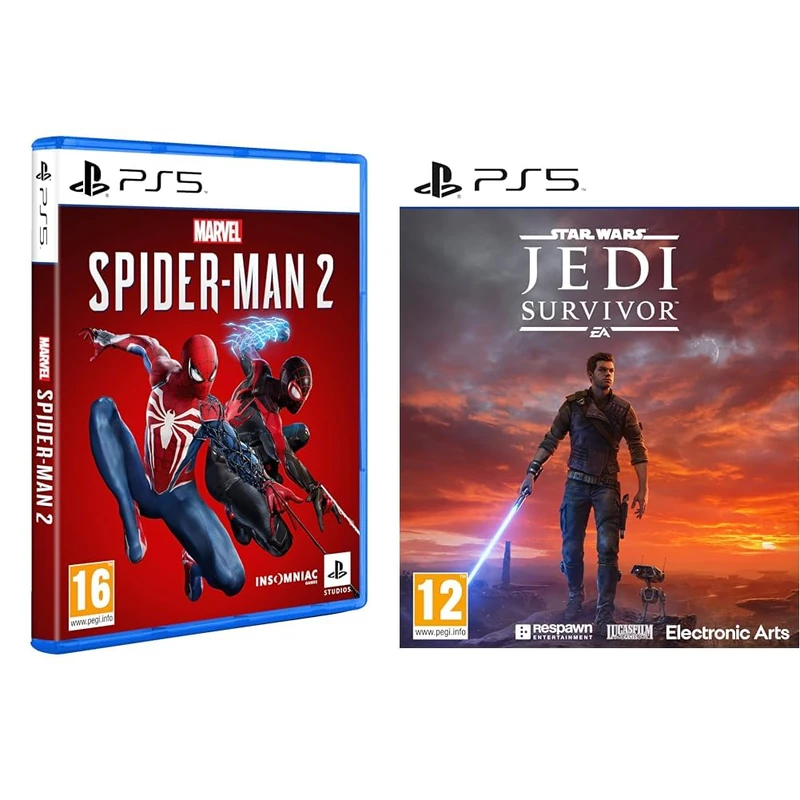 Marvel’s Spider-Man 2 & Star Wars Jedi: Survivor | PS5 | VideoGame | English