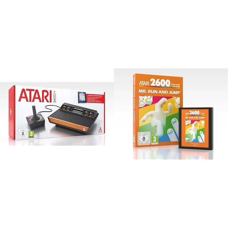 Atari 2600 Plus (Exclusive to Amazon.co.uk) & Mr. Run and Jump 2600 Plus (Exclusive to Amazon.co.uk)