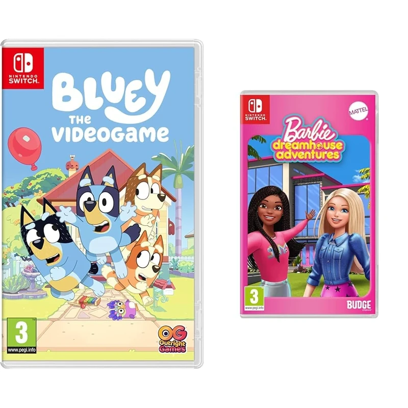 Bluey: The Videogame - Switch & Barbie Dreamhouse Adventures - Switch
