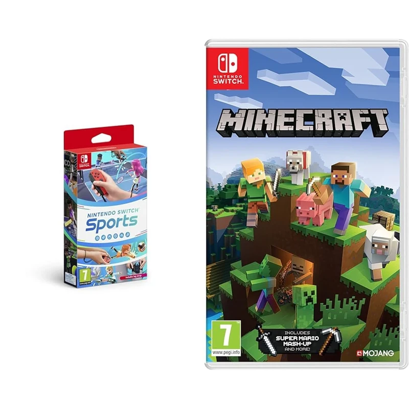 Nintendo Switch Sports (Nintendo Switch) & Minecraft (Nintendo Switch)