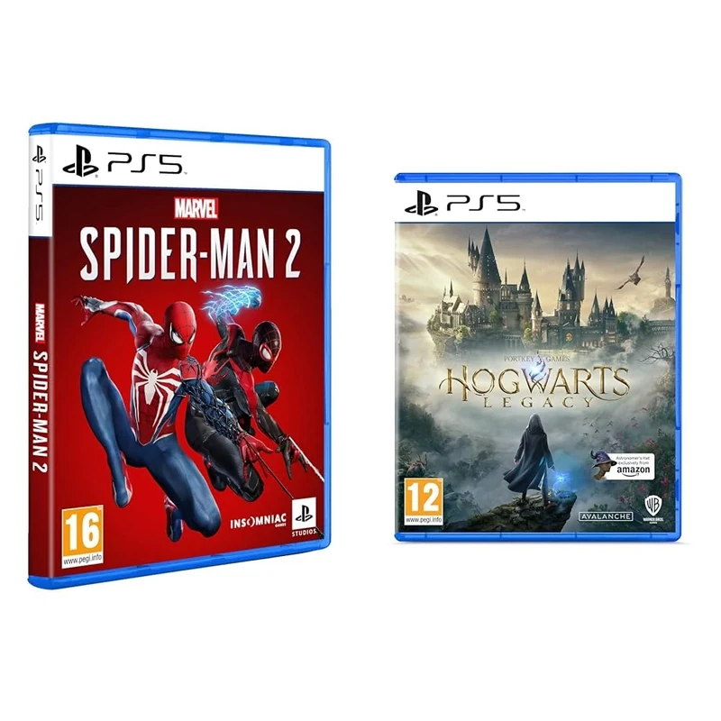 Marvel’s Spider-Man 2 & Hogwarts Legacy PS5 (Amazon Exclusive)