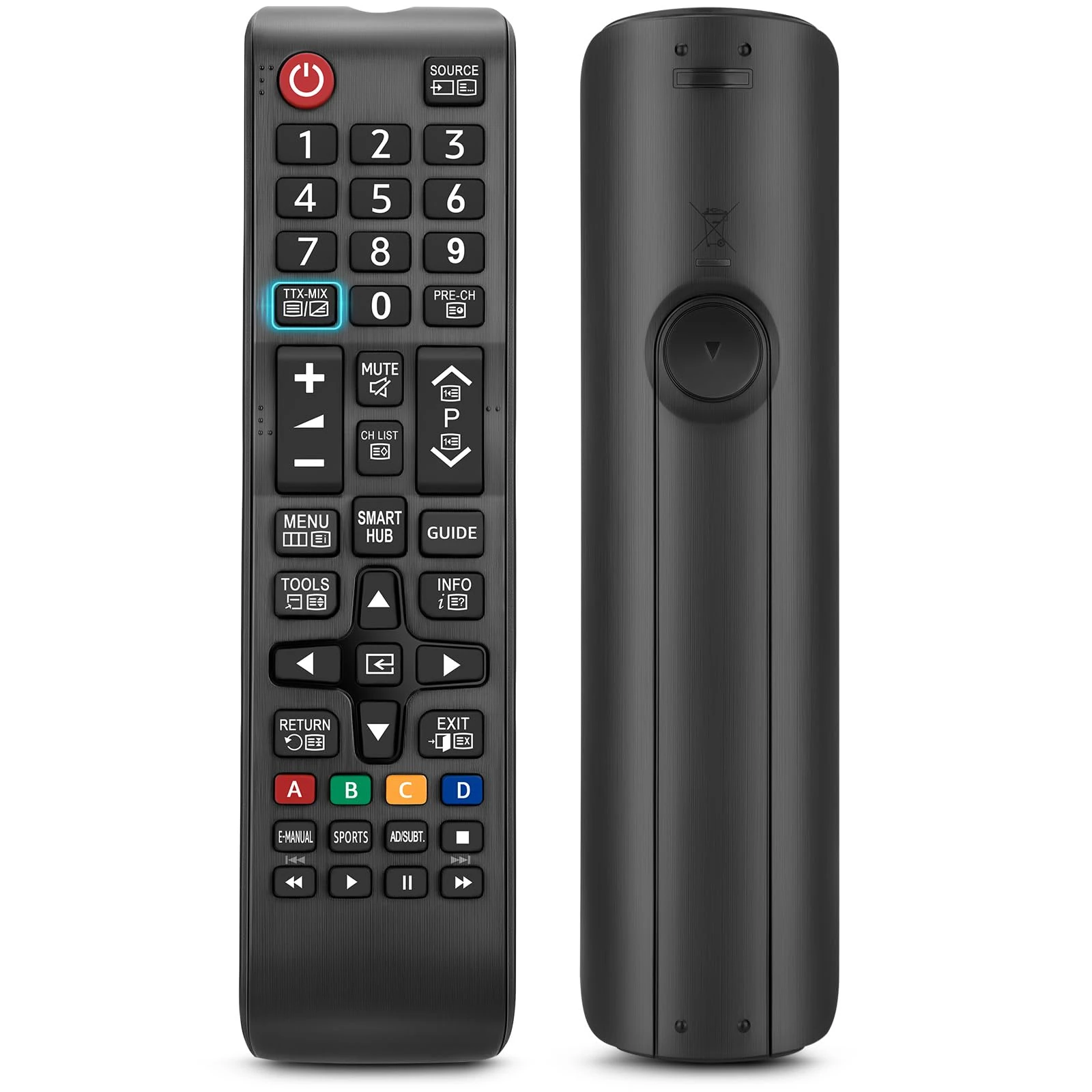 Universal Samsung TV Remote, Upgraded Infrared for Samsung LCD LED HDTV 3D Curved Frame Smart TVs