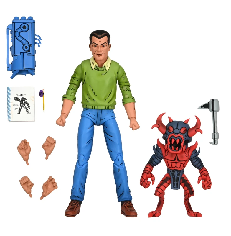 NECA Teenage Mutant Ninja Turtles (Mirage Comics) -1:7 Scale Collectible Action Figure, Kirby