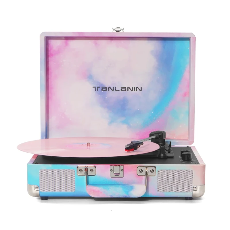 Record Player Blue - Image 1