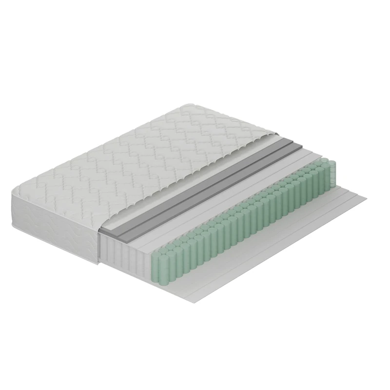 Novilla Mattress, 120 x 200, 20 cm, Independent Pocket Sprung Mattress, Adult and Children's Bed Mattress, Comfort 3 Zone, Single Mattress, Motion Insulation, Mid-Firm, Perfect Support