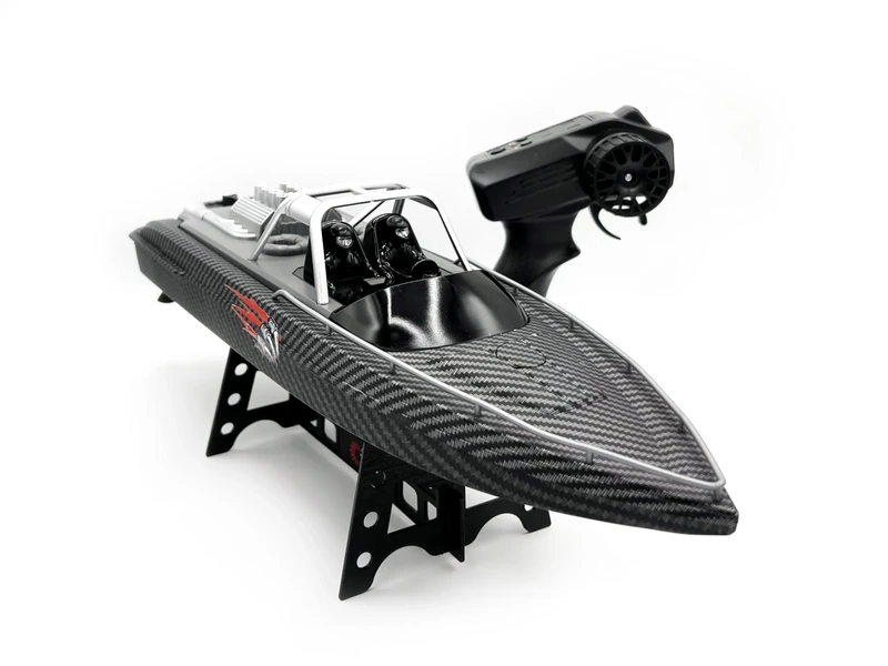 KOO - Be blip - Kimi - RC boat - Rechargeable battery - Fast with 2 propellers - Universal remote control KOO2 with 2 batteries (not included) - 15 km/h - from 10