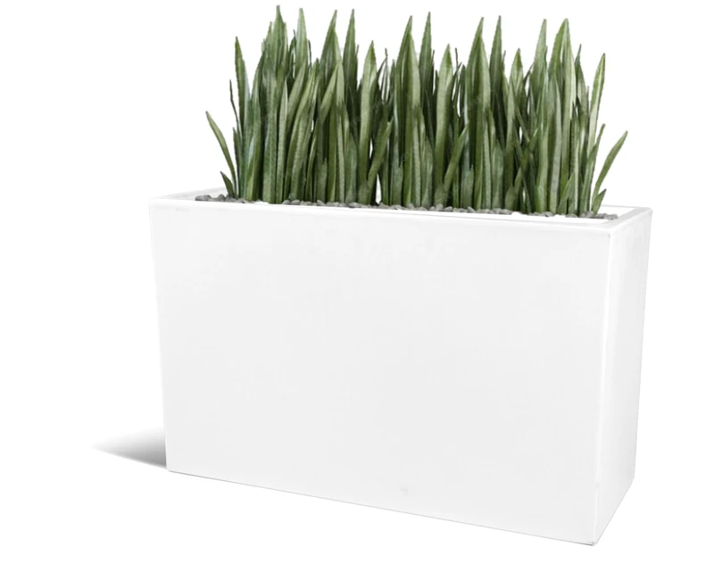 Kloris Planter, Polyethylene (PE), White, 80