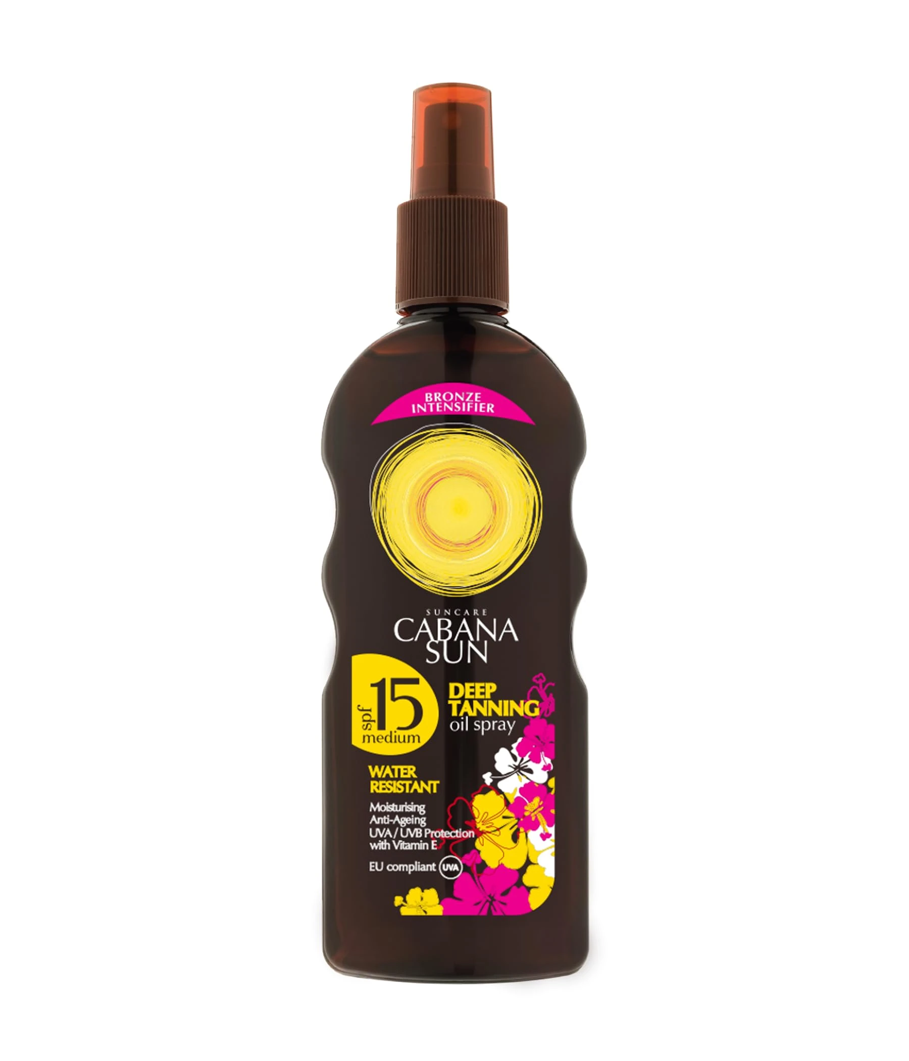 Cabana Sun Deep Tanning Oil Spray SPF15, 200ml