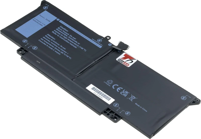 T6 Power Battery for Dell Latitude 7310, 7410, 3420mAh, 39Wh, 3cell, Li-pol