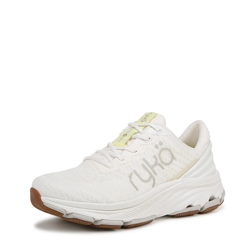 RYKA Women's Devotion X Max Walking Shoe Sneaker, Alder White, 7.5 UK