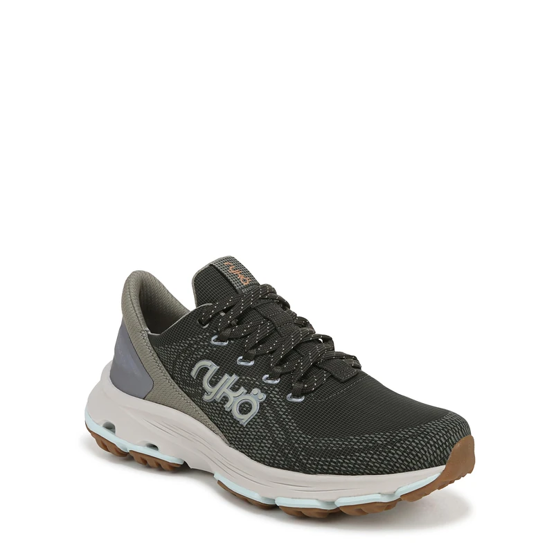 Ryka Women's Devotion X Tr Trail Shoe Hiking, Alpine Green, 5 UK