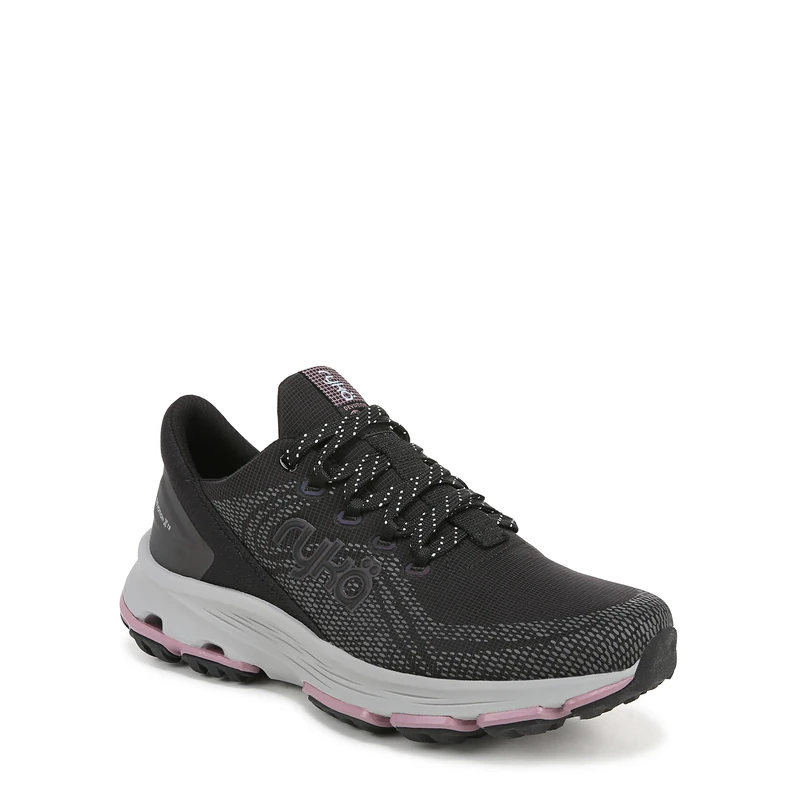 Ryka Women's Devotion X Tr Trail Shoe Hiking Shoes, Black, 39.5 EU Weit