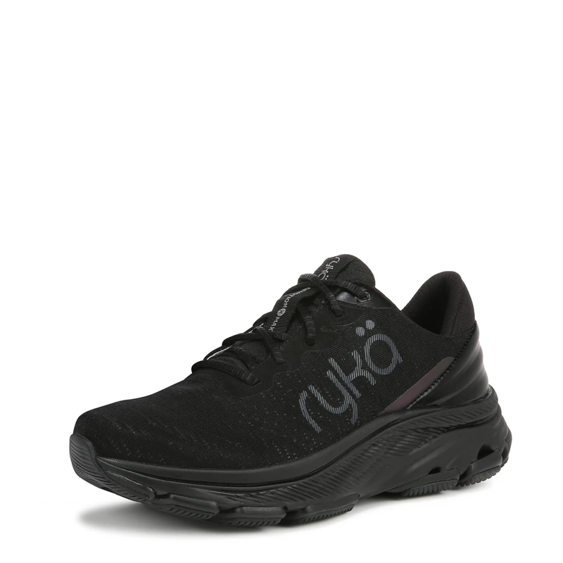 Ryka Women's Devotion X Max Walking Shoe Sneaker, Black, 5.5 UK