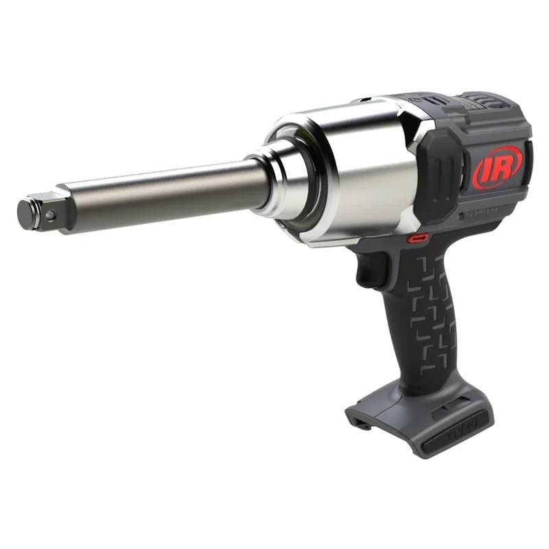 Ingersoll-Rand W8571 3/4" 20V Cordless Impact Wrench Bare Tool, 2000 ft-lb, 6" Ext Anvil, Friction Ring Thru-Hole, Pistol