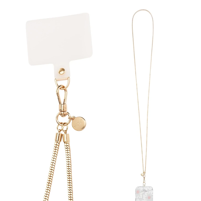 Kate Spade New York Crossbody Phone Chain - Neck Chain Holder - Heart of Gold - Image 1