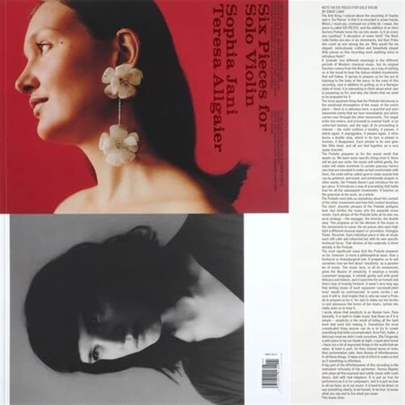 Sophia Jani: Six Pieces For Solo Violin [VINYL]