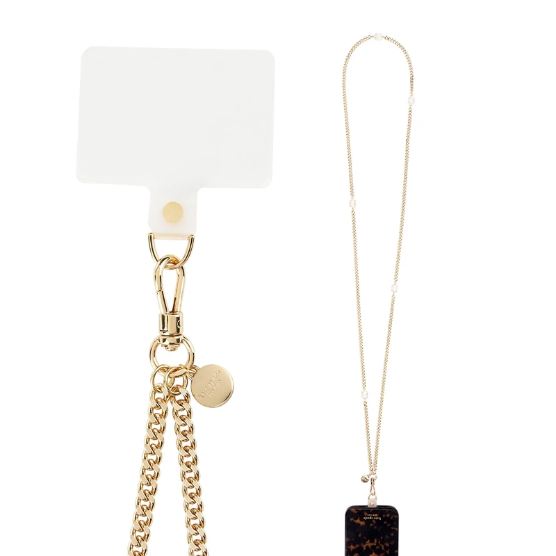 Kate Spade New York Crossbody Phone Chain - Neck Chain Holder - Set in Stone