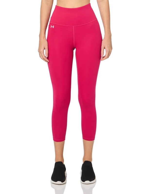 Under Armour Women’s Motion Ankle Leggings, (682) Shaded Fuchsia / / Prime Pink, S