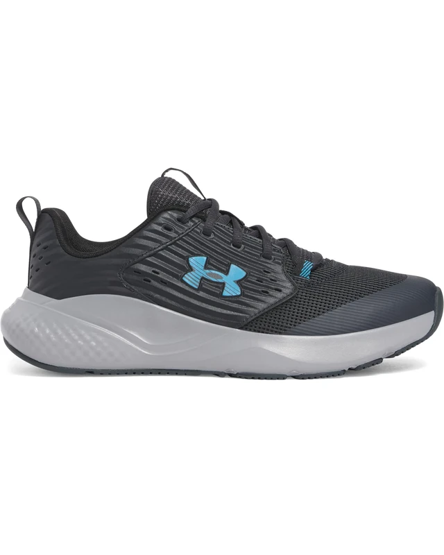 Under Armour Men's Charged Commit 4, Running Shoes for Stability and Traction, Cushioned Gym Trainers with Breathable Mesh