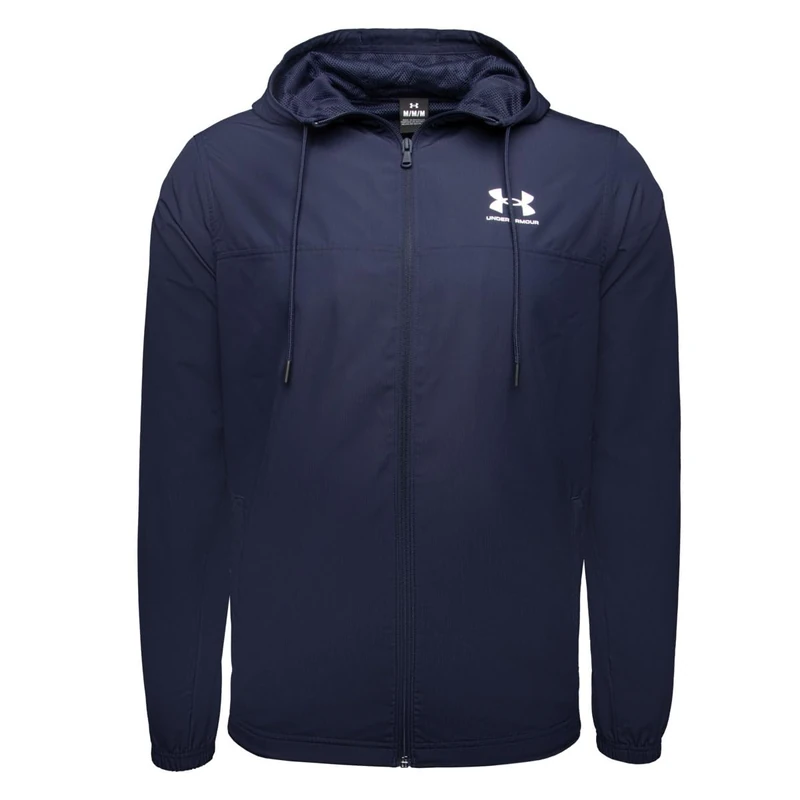 Under Armour UA Rival WVN Windbreaker Midnight Navy