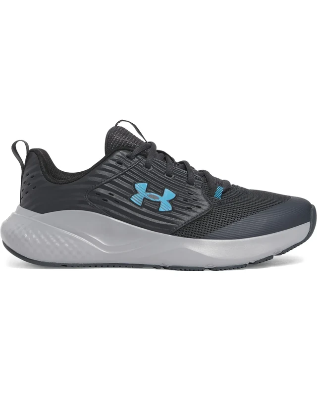 Under Armour Men's Charged Commit 4, Running Shoes for Stability and Traction, Cushioned Gym Trainers with Breathable Mesh
