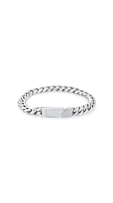 Calvin Klein Men's ELECTRIC Collection Chain Bracelet in Stainless Steel - 35100006