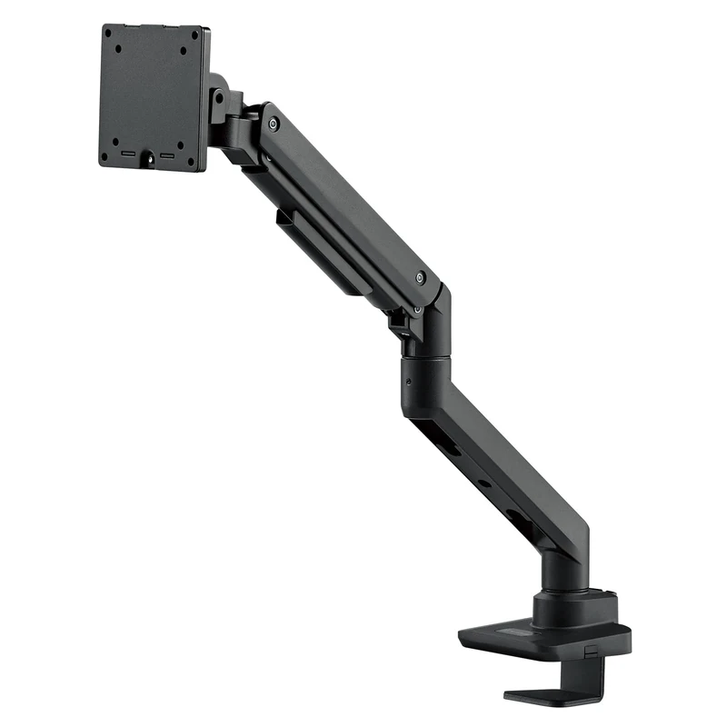 Silverstone ARM14B Single Monitor Arm with High Performance Gas Spring Design and Versatile Adjustability SST-ARM14B